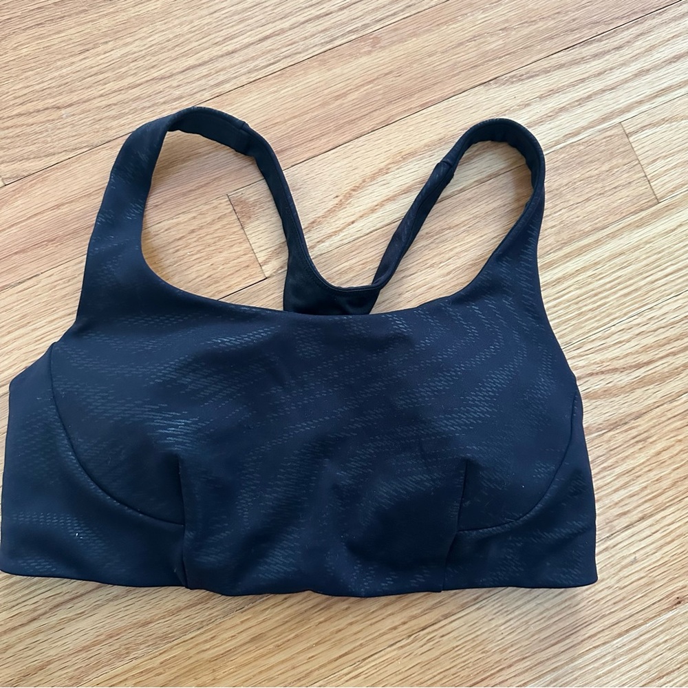 Lululemon Wunder Train Bra Foil - Size 10